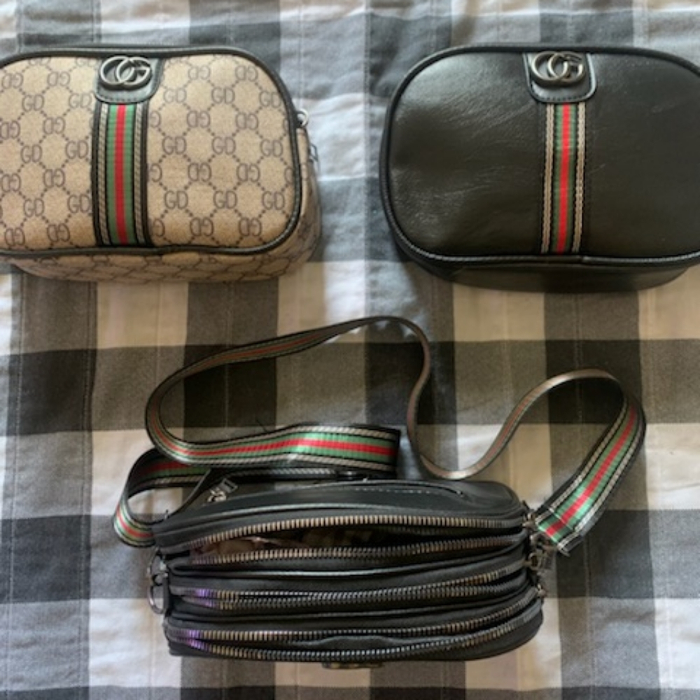 Faux Leather Sling Bag - Picture 4 of 8